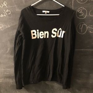 Madewell Sweater “Bien Sur”